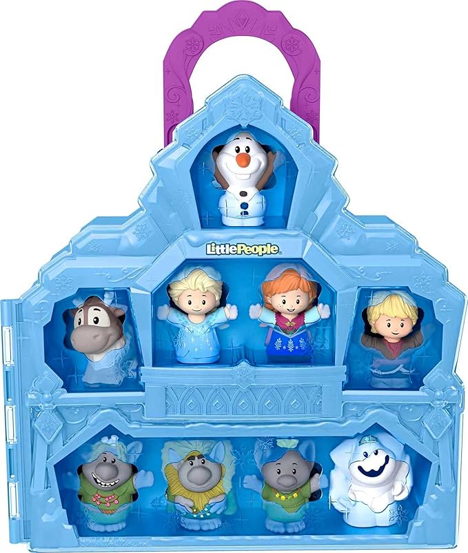 Fisher-Price Little People Toddler Toy Disney Frozen Carry Along Castle