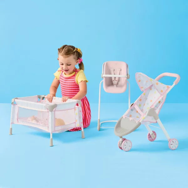 Gigglescape High Chair for 14" - 16" Dolls