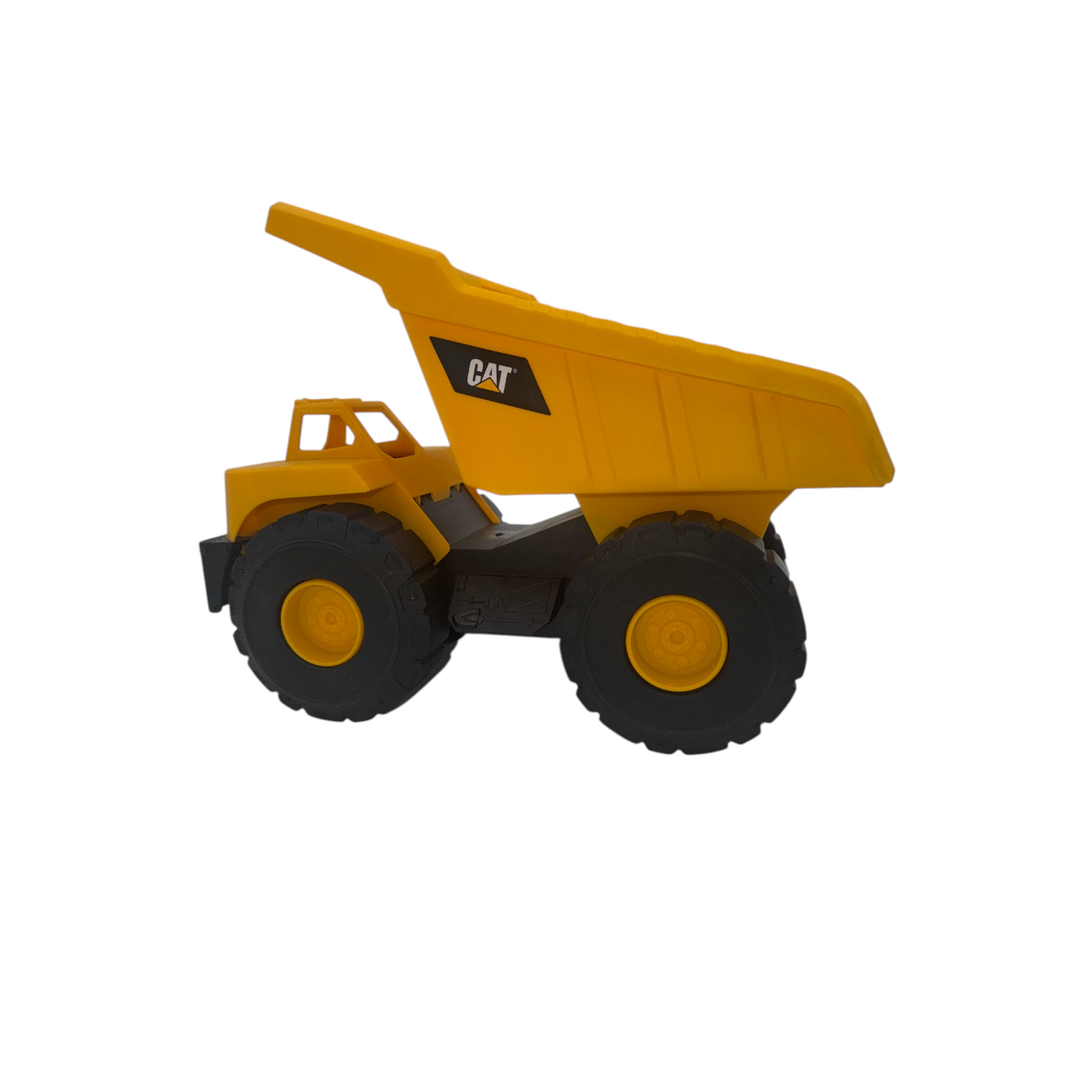 Medium sized plastic yellow dump truck