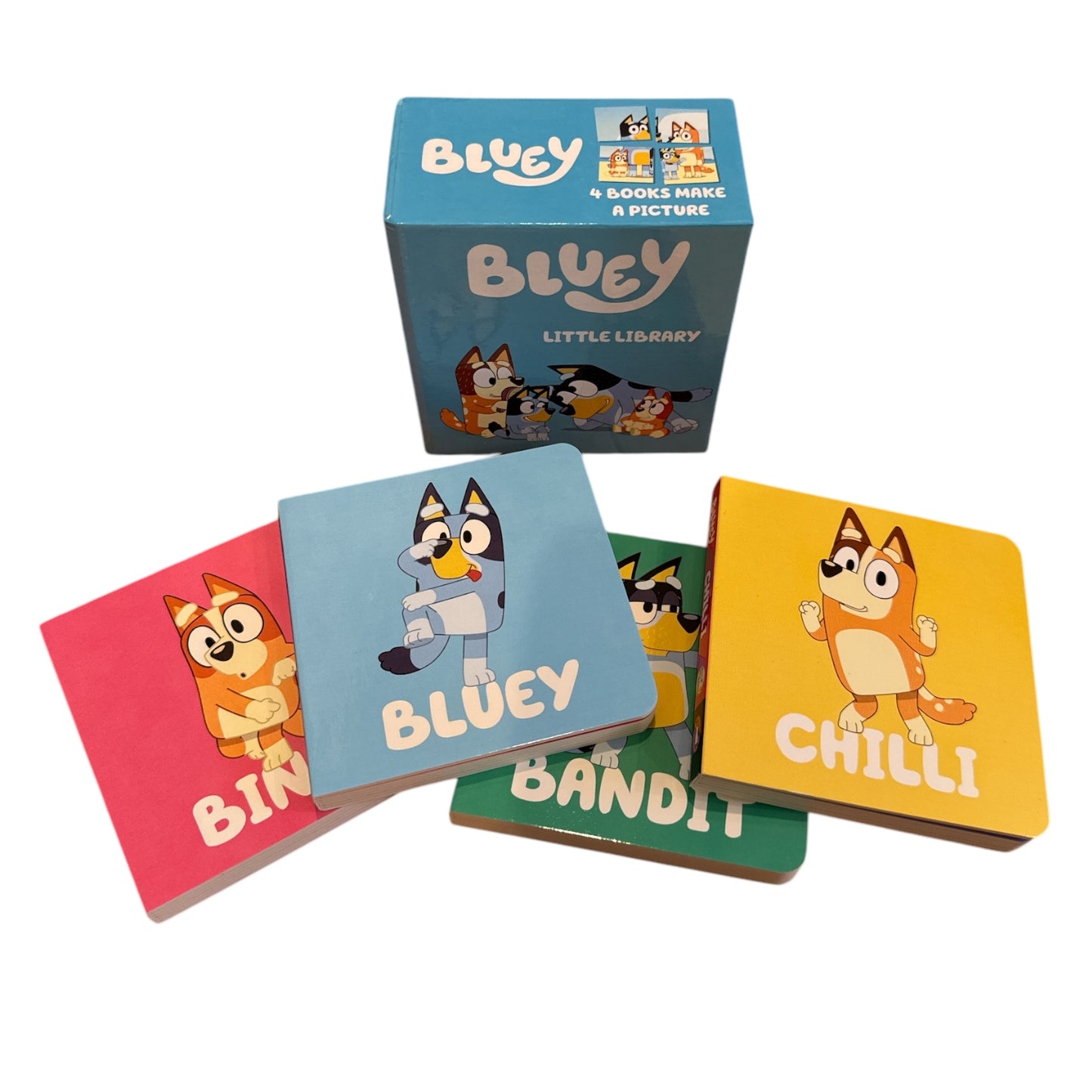 Bluey Little Library 4 Book Box Set