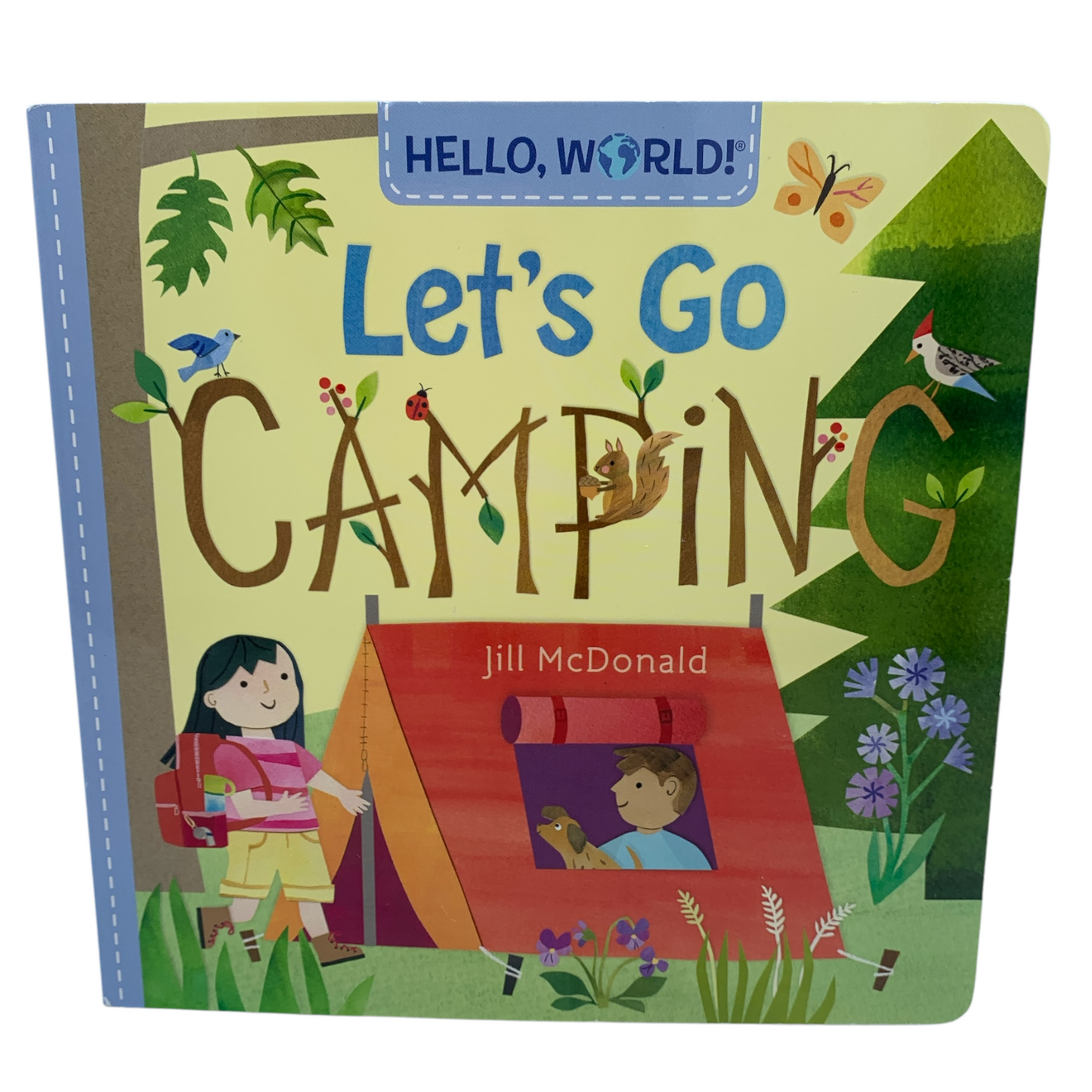 Let's Go Camping board book