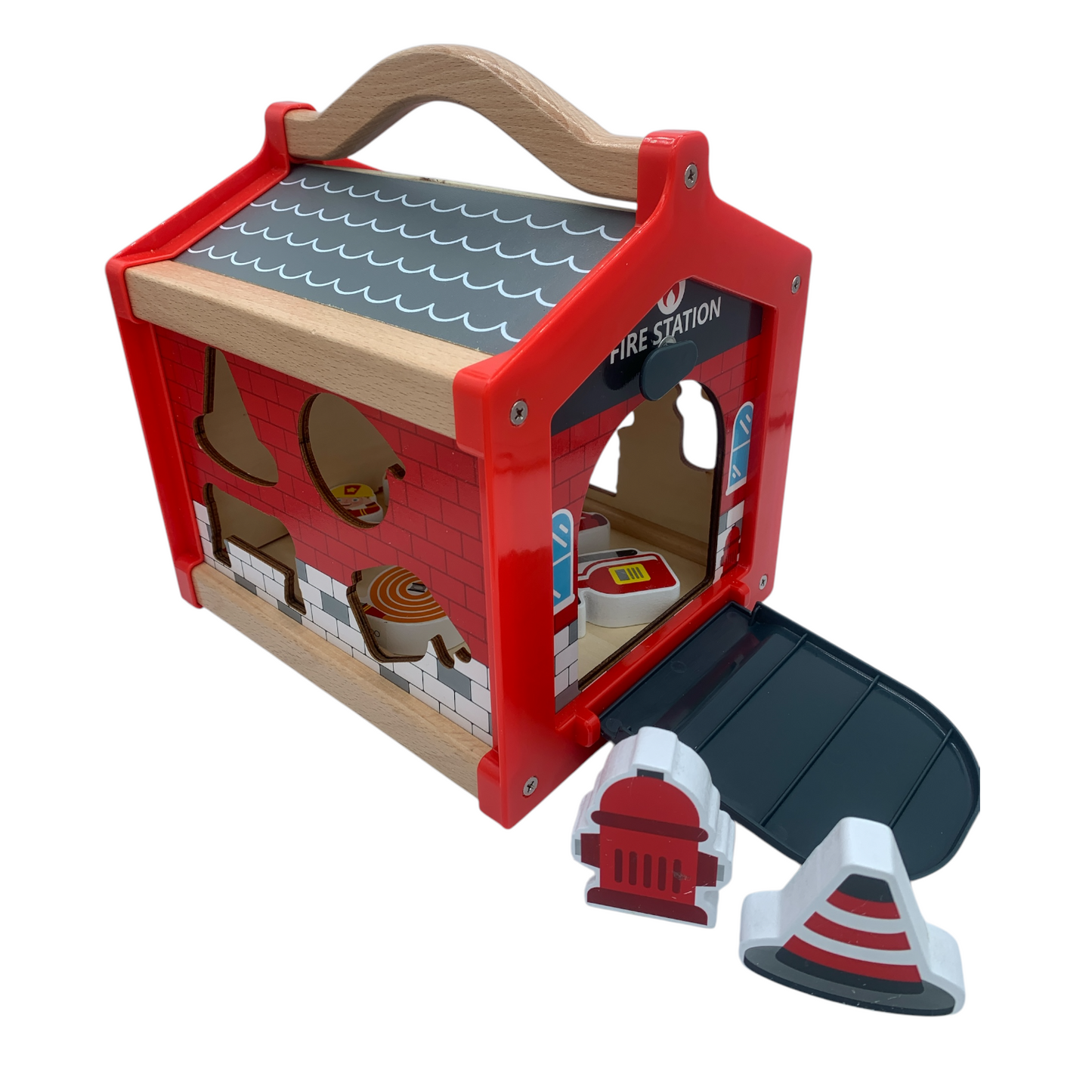 Fire station sort & shape house