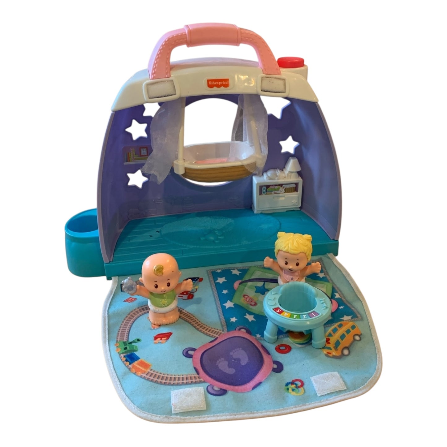 Fisher-Price Little People Cuddle & Play Nursery Toddler Playset,