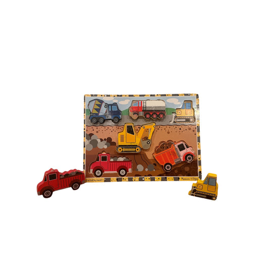 Construction truck puzzle