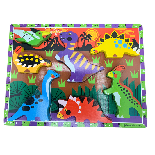 Dinosaur Wooden Chunky Puzzle