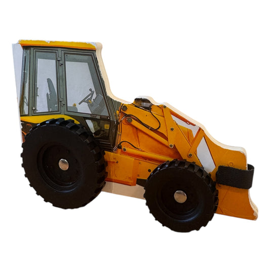 Construction Board Book on Wheels