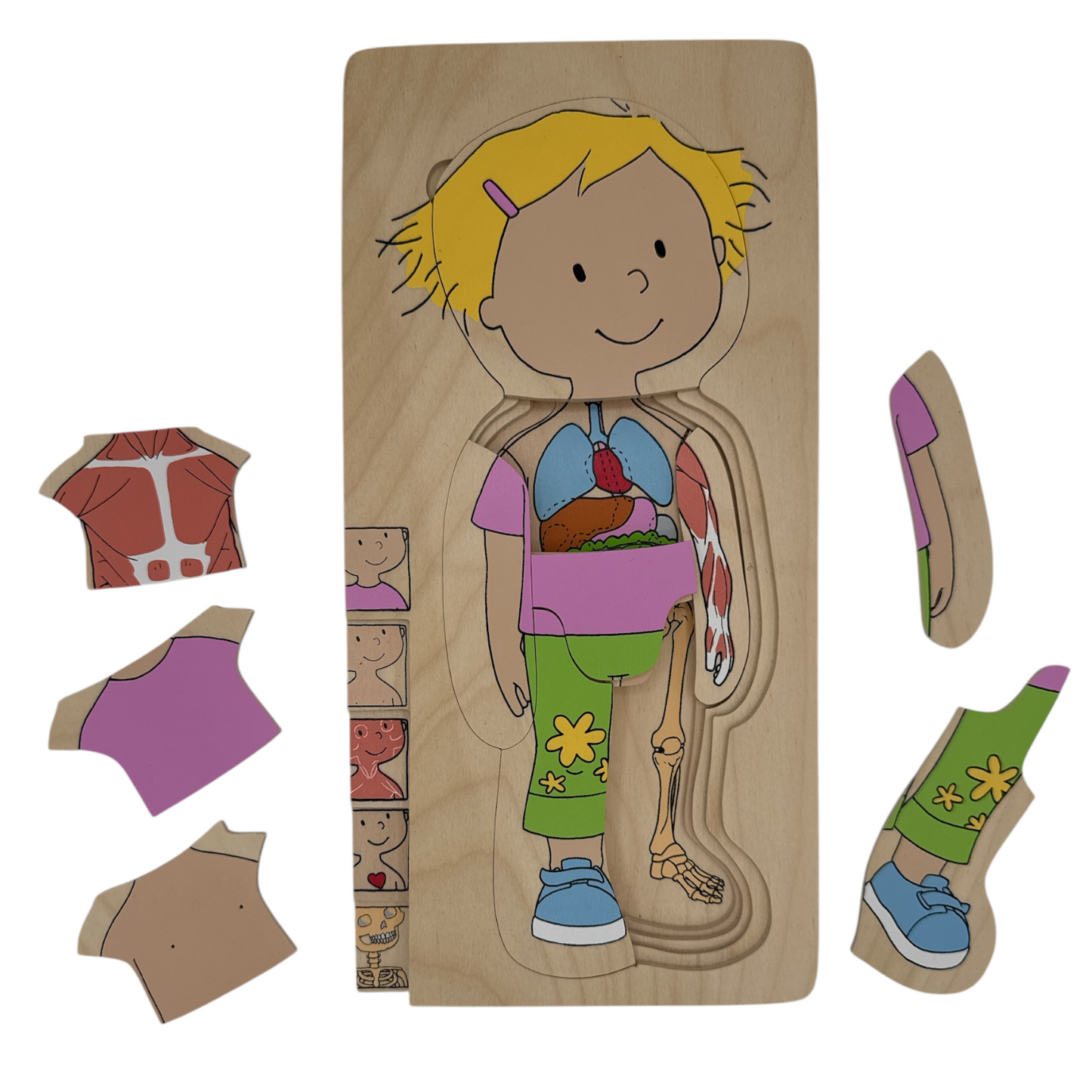 Human body puzzle