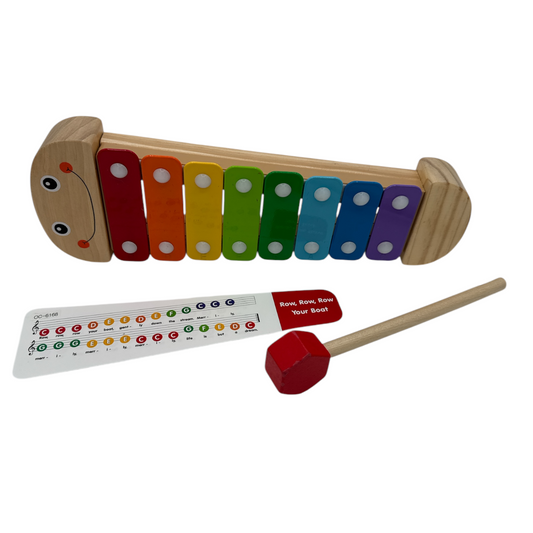 Caterpillar xylophone