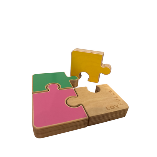 Chunky wooden jigsaw puzzle