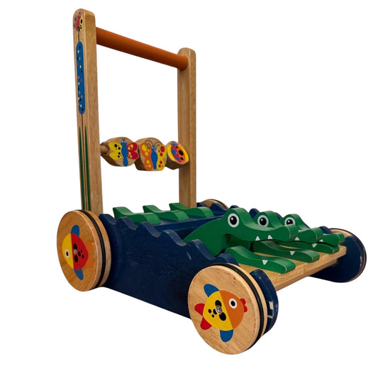 Chomp and Clack Alligator Push Toy