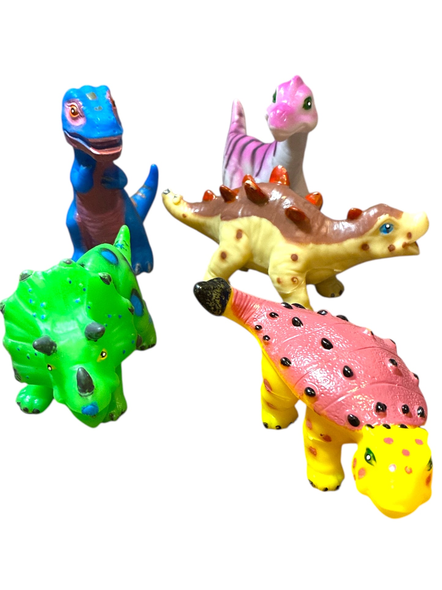 Junior Jungle Dino Playset, 4 pc Set
